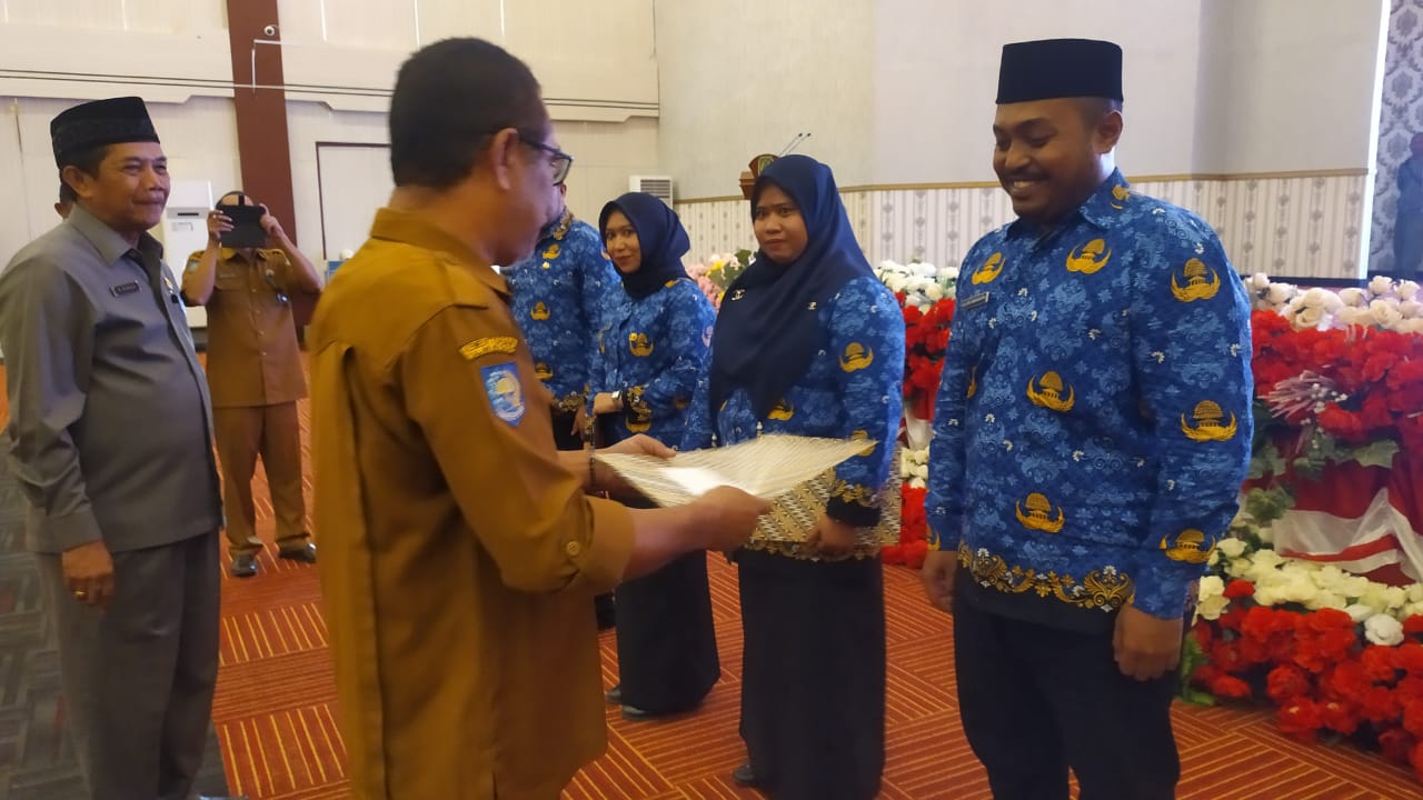 BKD Malut Resmi Serahkan SK PPPK Nakes  