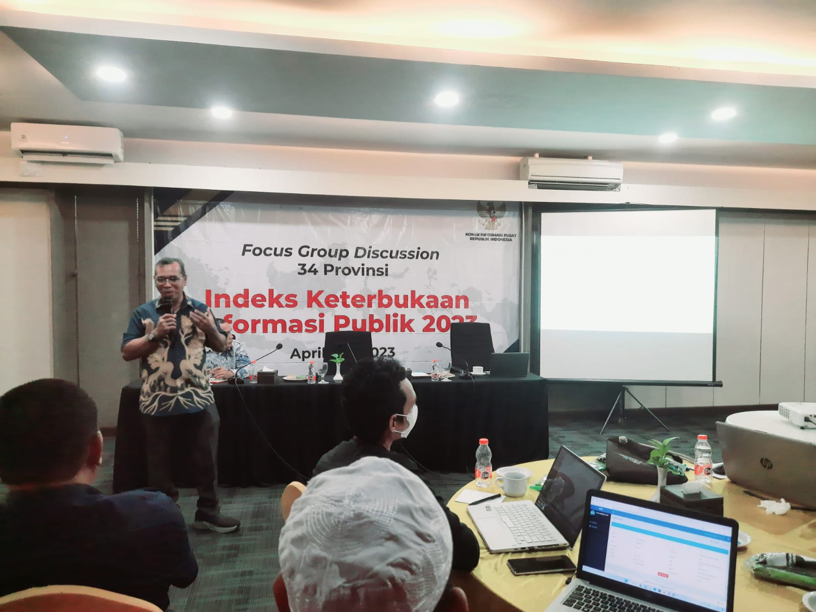 KI Pusat Gelar  FGD IKIP Malut 2023